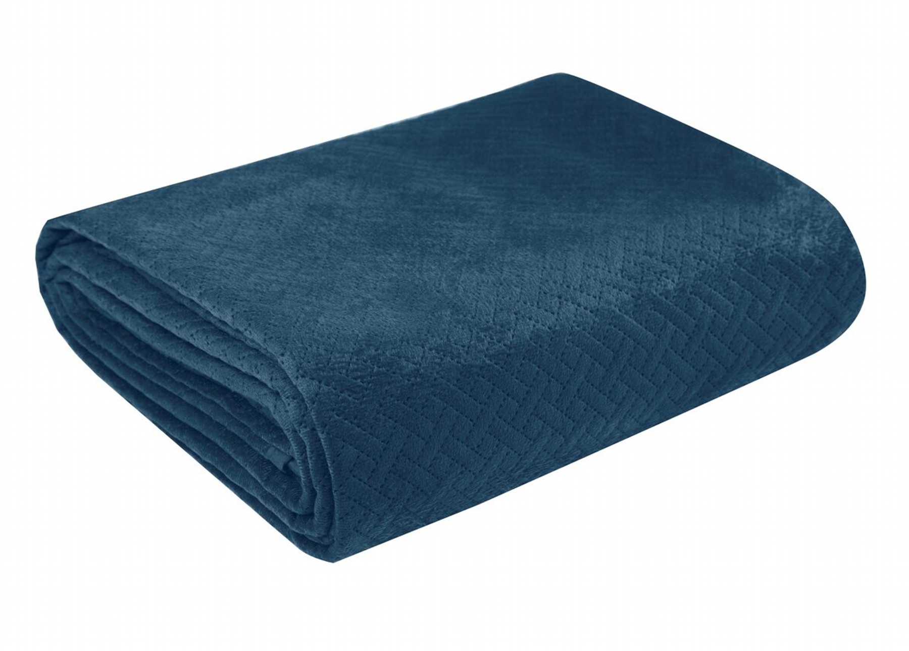 Přehoz na sedačku - pohovku - postel LOISA III. modrá 200x220 cm Mybesthome