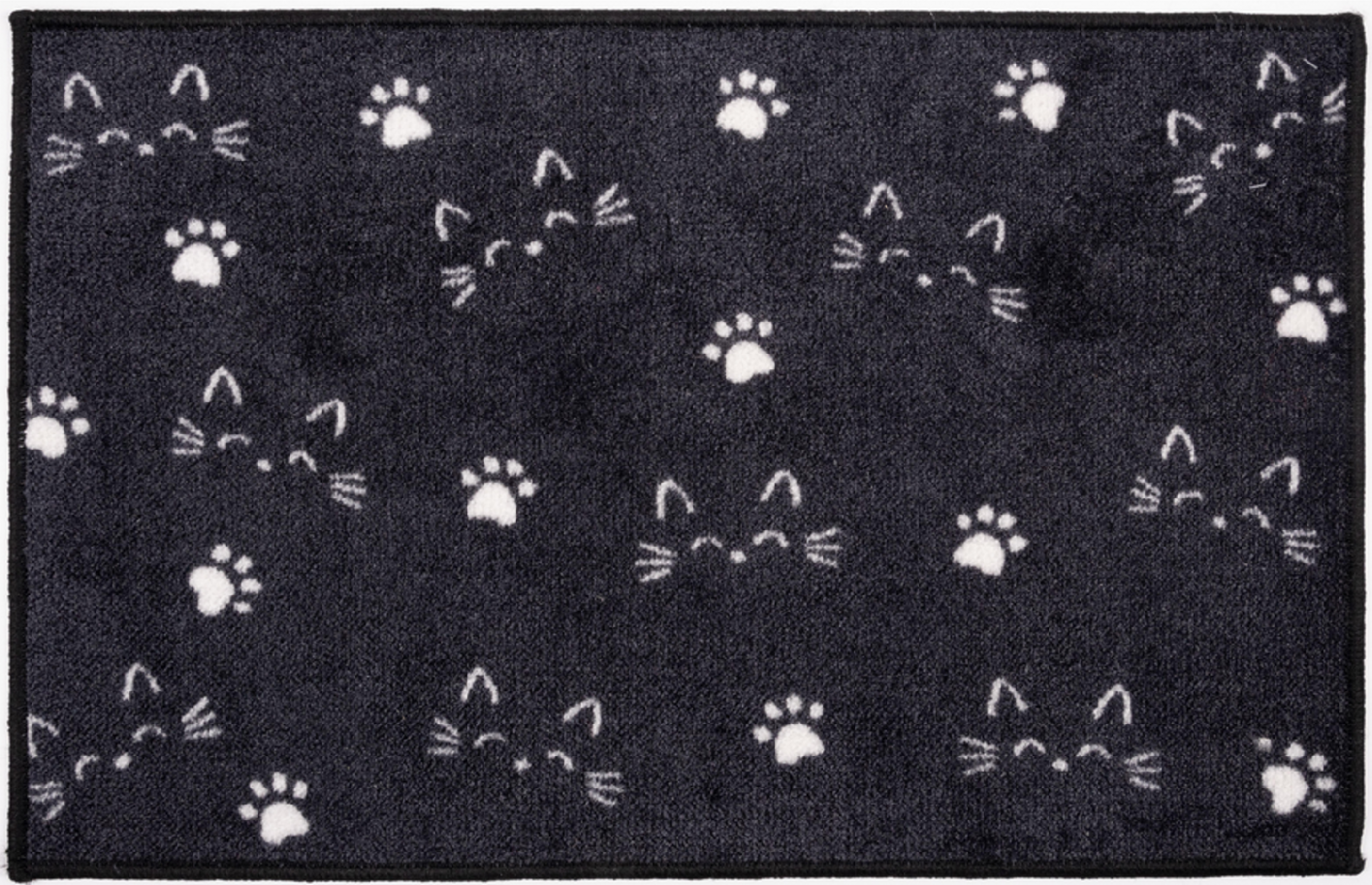Kusový koberec - kobereček CAT I. černá 60x100 cm Multidecor