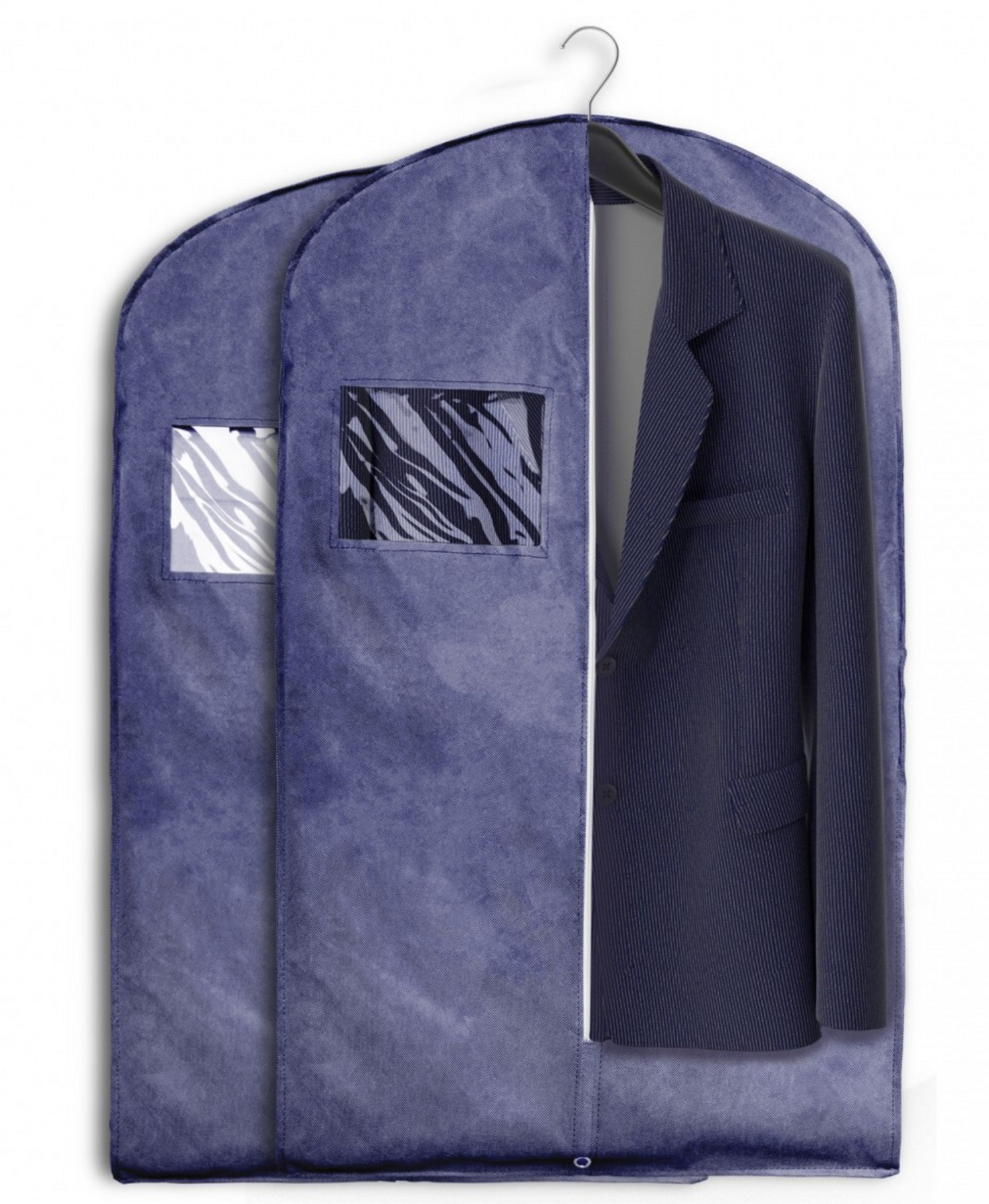 Ochranný obal na oblečení, modrá, 100x60x7 cm Mybesthome