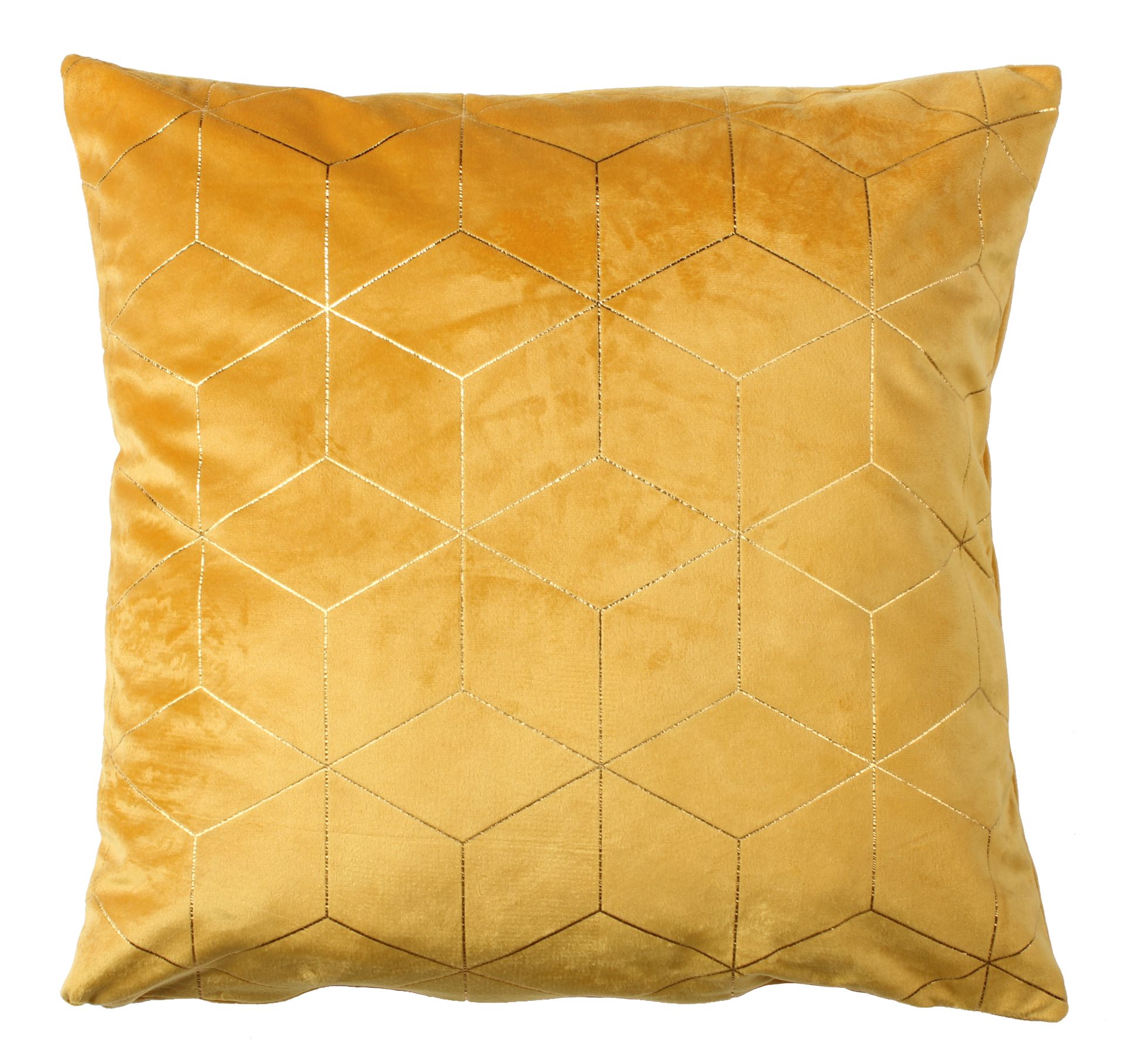 Polštář SANSO mustard/hořčicová 45x45 cm Mybesthome Varianta: Povlak na polštář, 45x45 cm