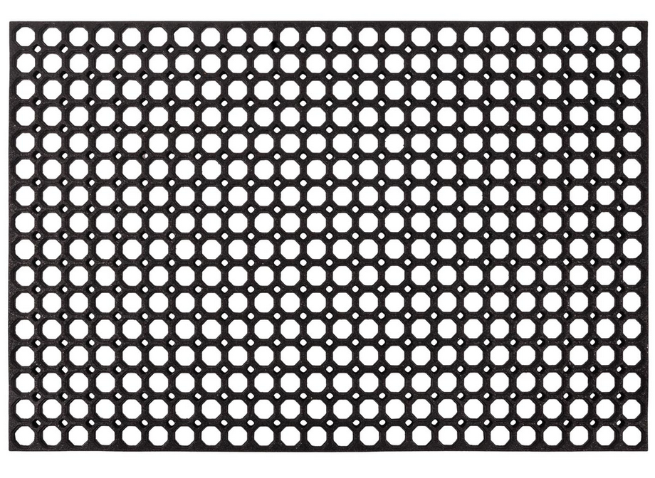 Levně Gumová rohožka - předložka HONEY COMB - 45x75 cm MultiDecor