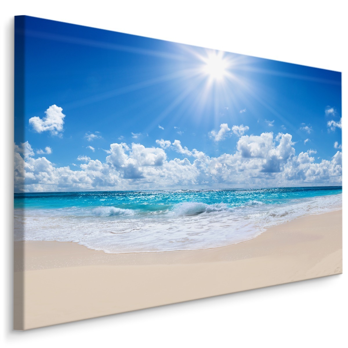 Plátno Klidné Moře A Pláž 100x70 cm