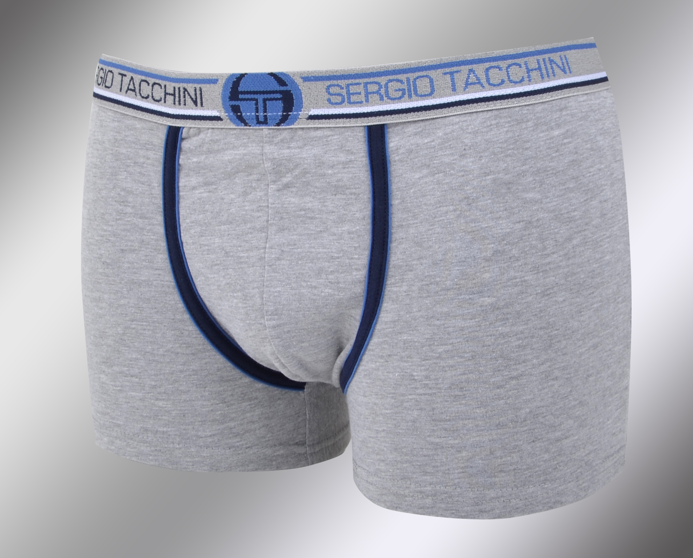 Pánské vzorované boxerky 18421 grigio Sergio Tacchini Velikost: M(5) vel. 50, Barva: grigio