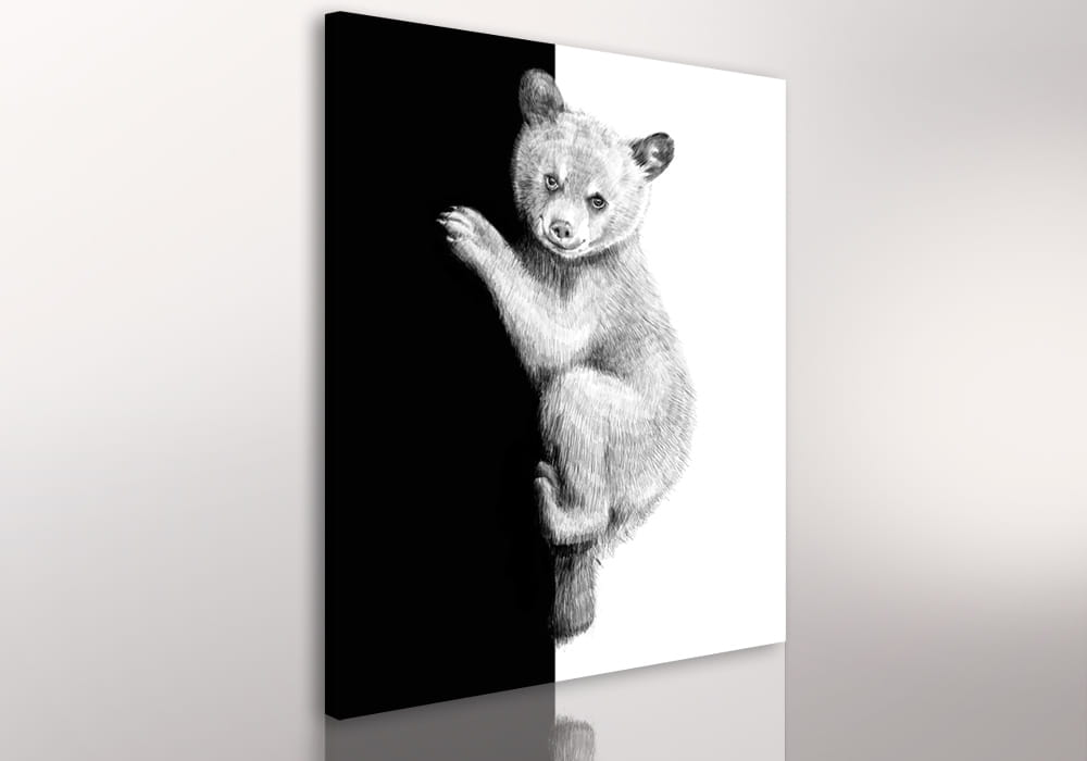 Obraz na plátně TEDDY BEAR různé rozměry Ludesign ludesign obrazy: 100x80 cm