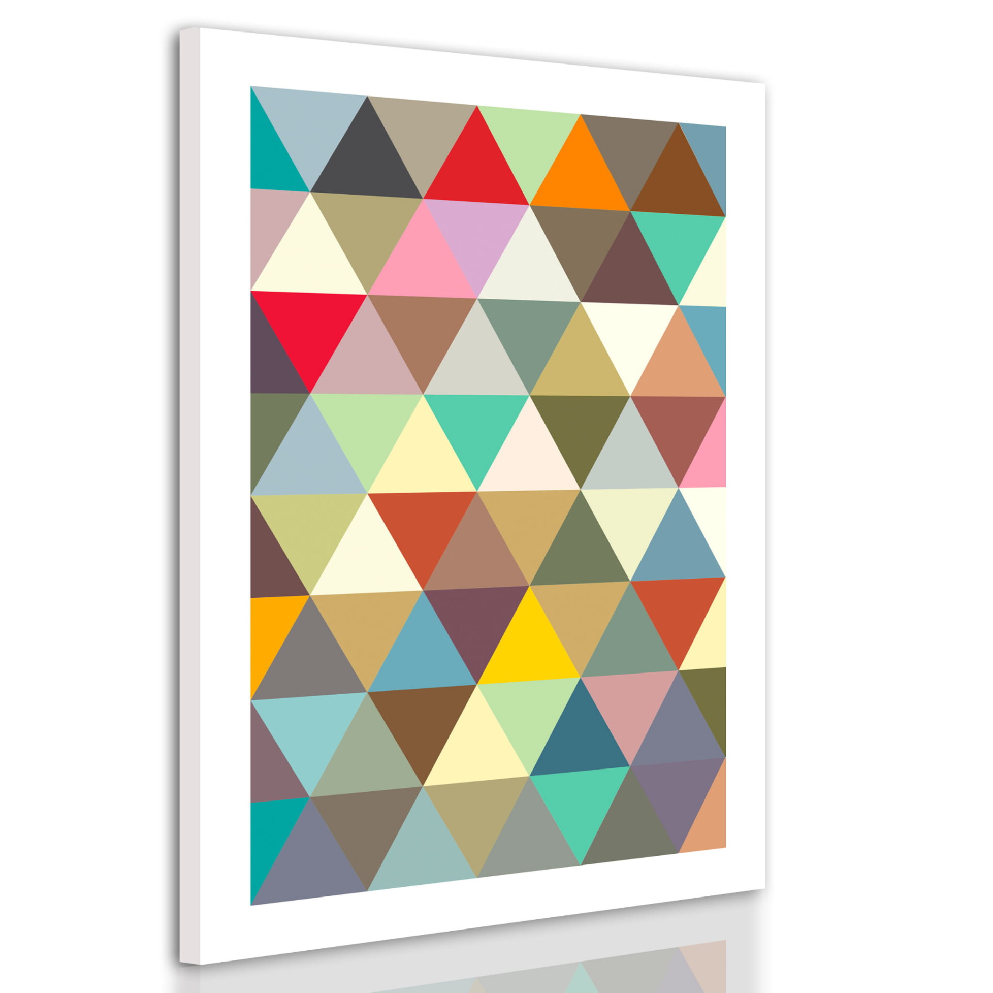 Obraz na plátně TRIANGOLO I. různé rozměry Ludesign ludesign obrazy: 50x70 cm