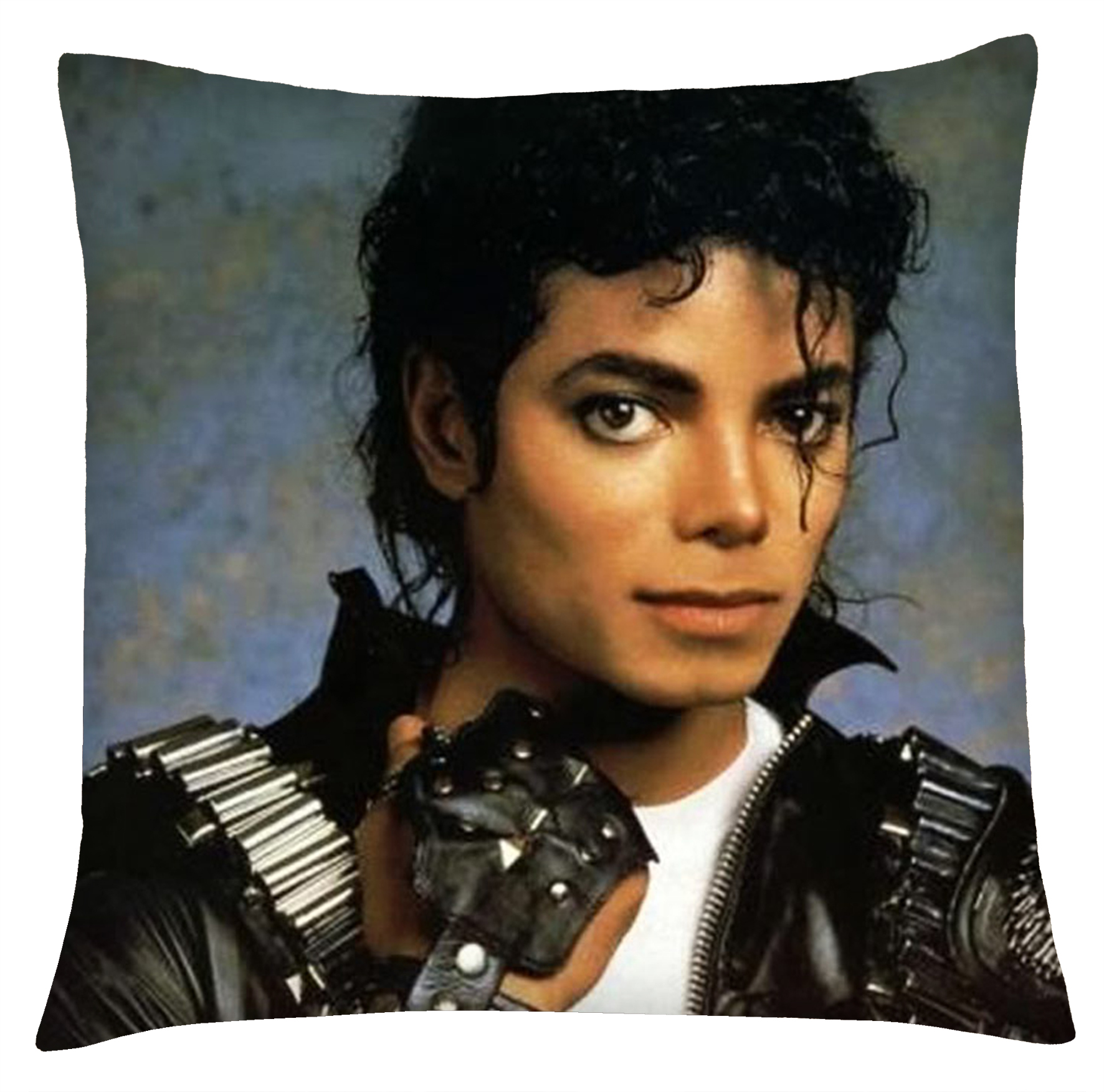 Polštář Michael Jackson 02 Mybesthome 40x40 cm Varianta: Povlak na polštář s antialergickou prošívanou výplní, 40x40 cm