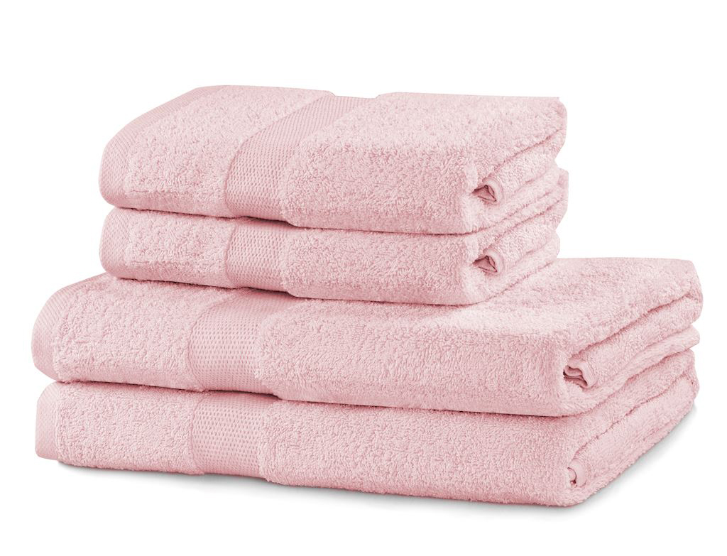 Set 100% bavlna CECIL 2x ručník 50x100 cm a 2x osuška 70x140 cm, růžová, 525 gr, Mybesthome