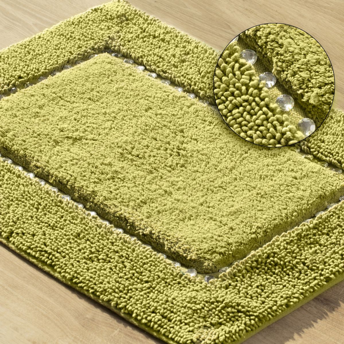 Kusový koberec - kobereček LENA olivová 75x150 cm Mybesthome