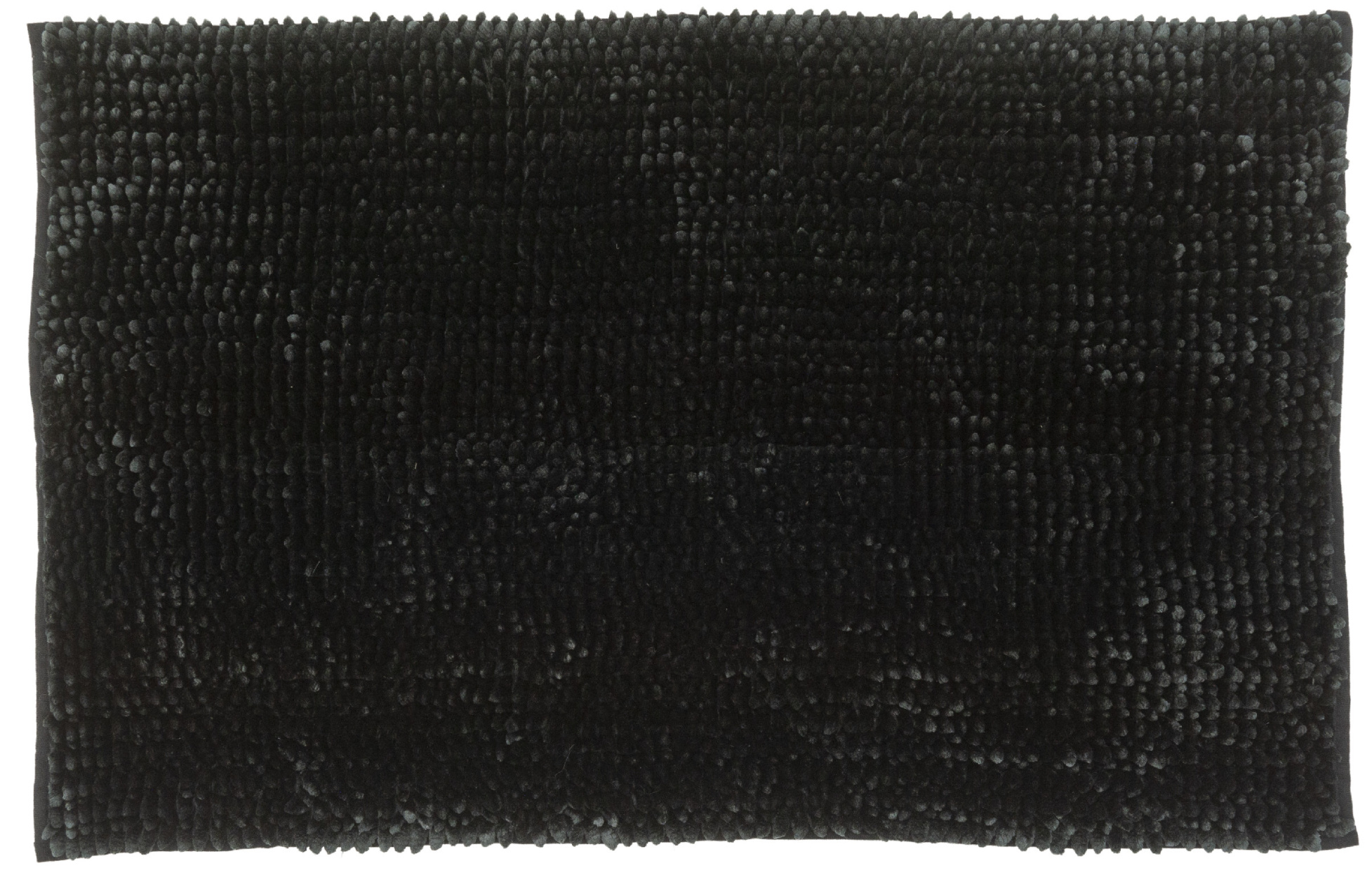 Koupelnová předložka SHINY CHENILLE černá různé rozměry Multi Decor Rozměr: 60x90 cm