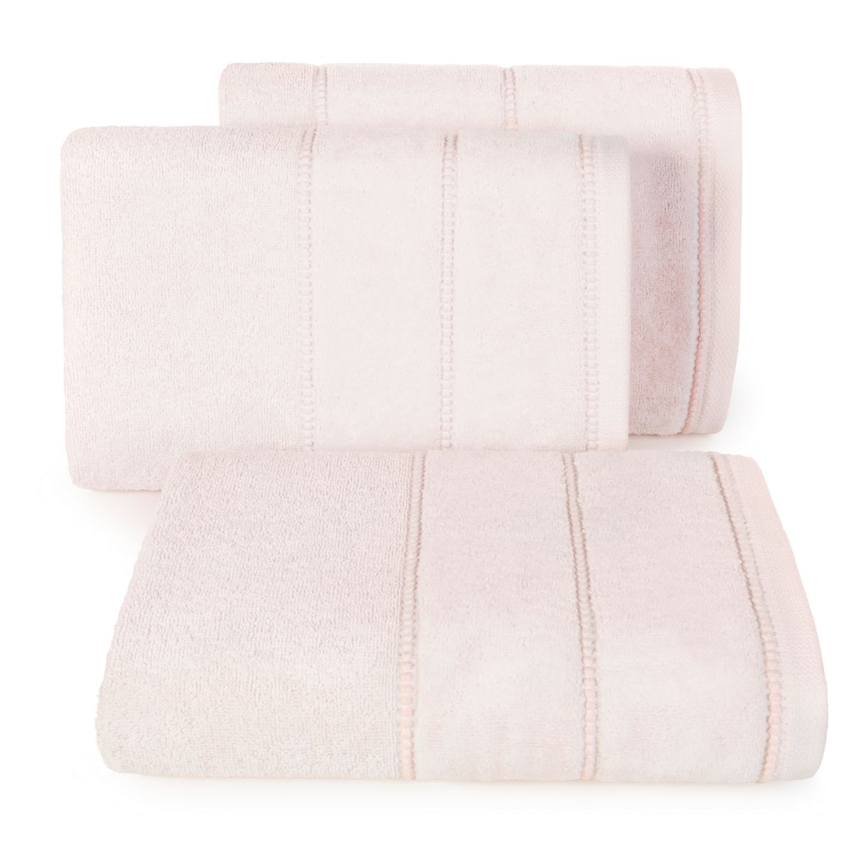 Bavlněný froté ručník MARIA 50x90 cm, světle růžová, 500 gr Mybesthome
