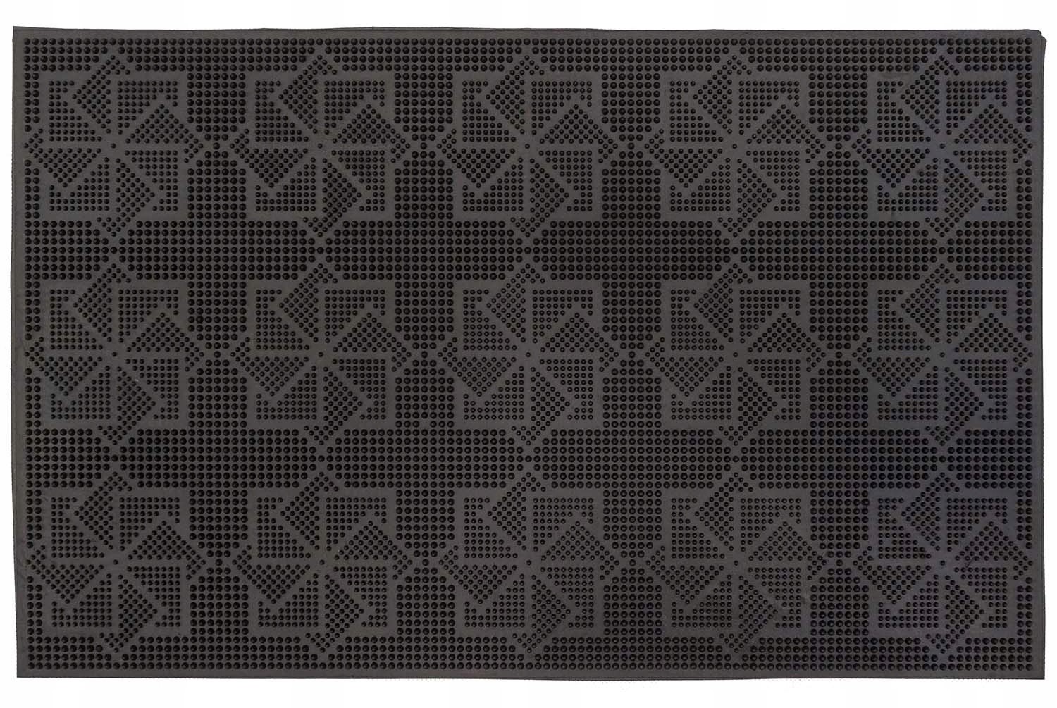 Levně Gumová rohožka - předložka PIN MAT motiv J - 36x58 cm MultiDecor