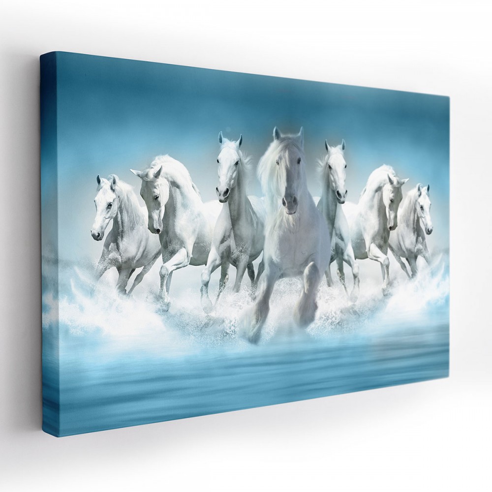 Obraz na plátně HORSES II. 120x80 cm Mybesthome