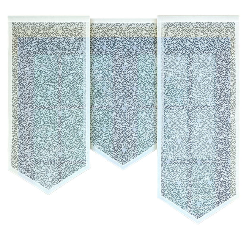 Panelová dekorační záclona ALEXA šířka 60 cm výška od 120 cm do 160 cm (cena za 1 kus panelu) MyBestHome Rozměr: 60x120 cm