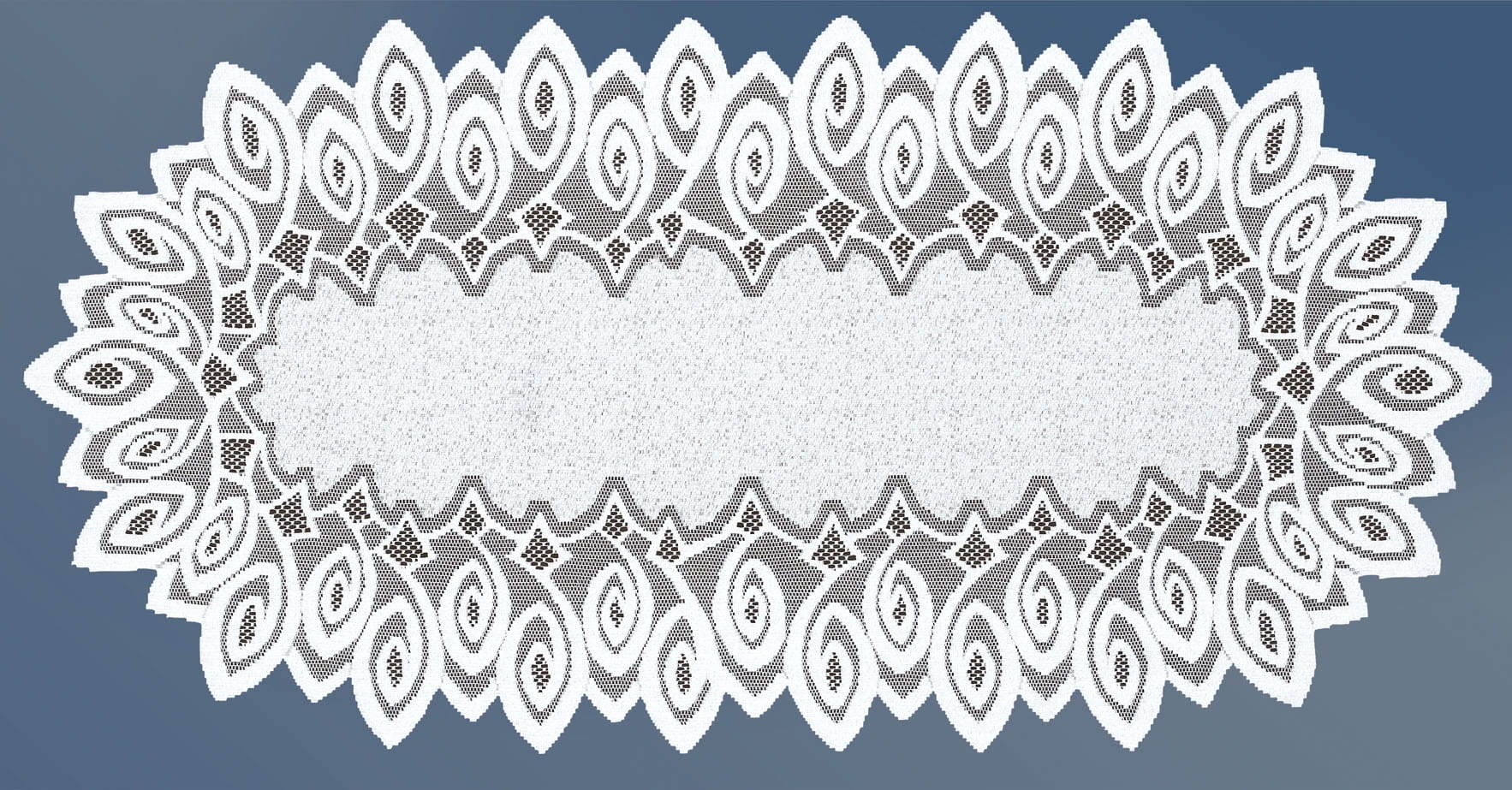 Žakárový ubrus - běhoun PEDRO různé rozměry bílá MyBestHome Rozměr: 60x120 cm