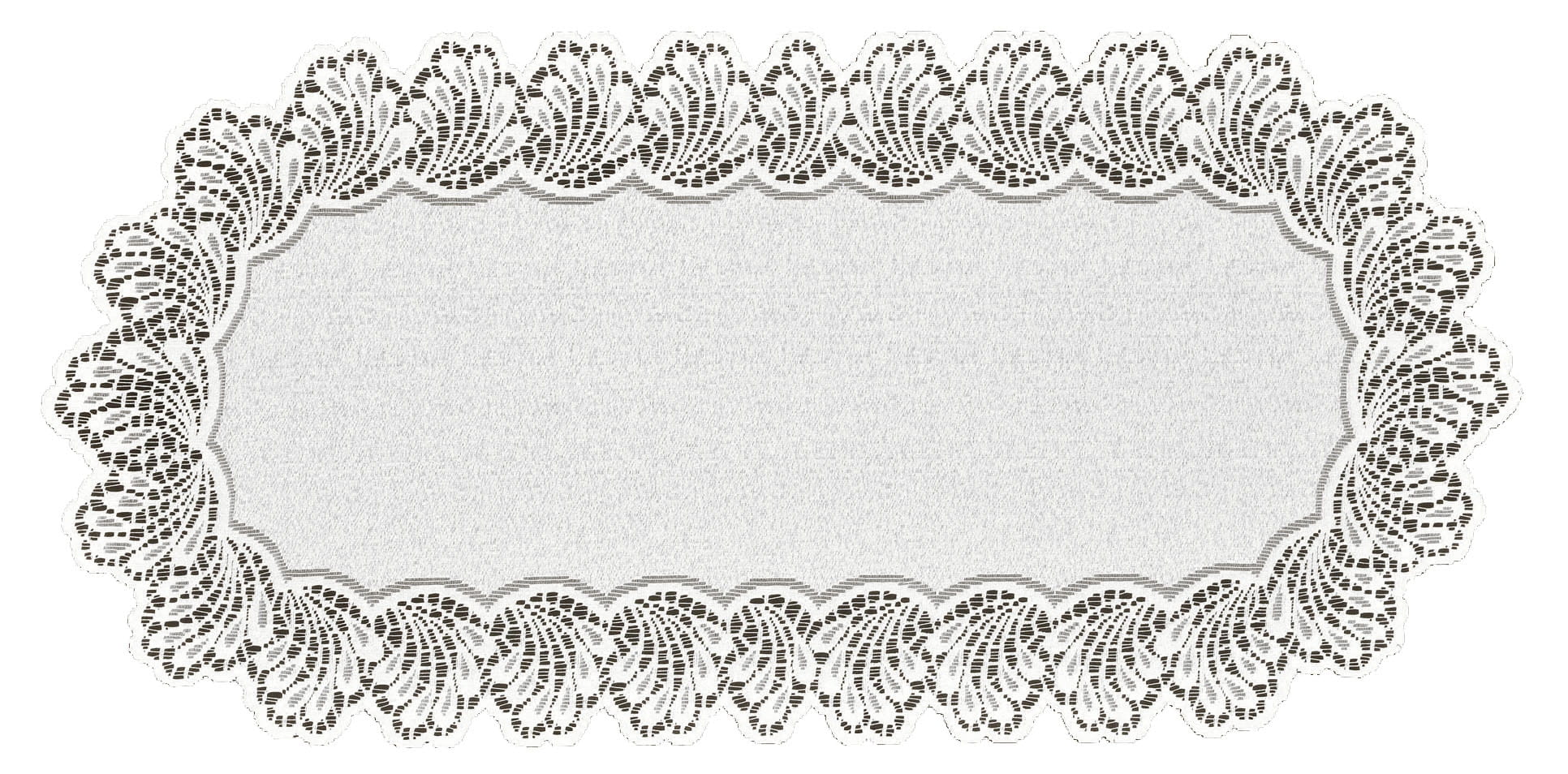 Žakárový ubrus - běhoun VINIVE 120X160 cm bílá MyBestHome Rozměr: 120x160 cm
