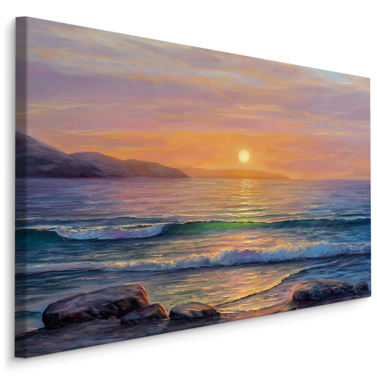 MyBestHome BOX Plátno Východ Slunce A Moře Varianta: 70x50