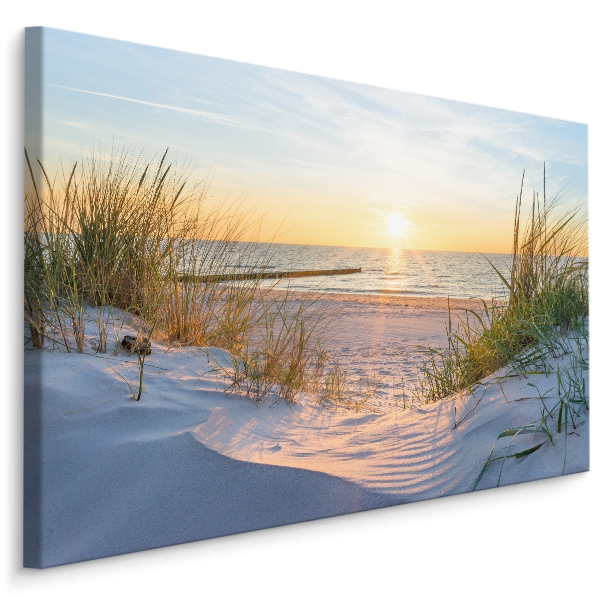 MyBestHome BOX Plátno Východ Slunce Na Písečné Pláži Varianta: 120x80