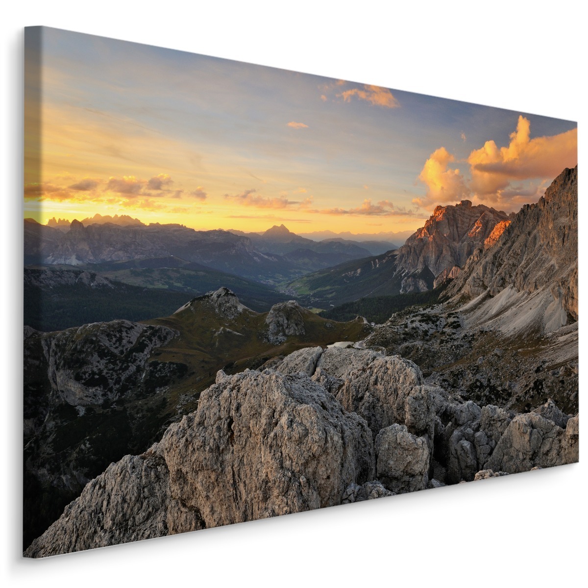 MyBestHome BOX Plátno Pohoří Dolomity Varianta: 120x80