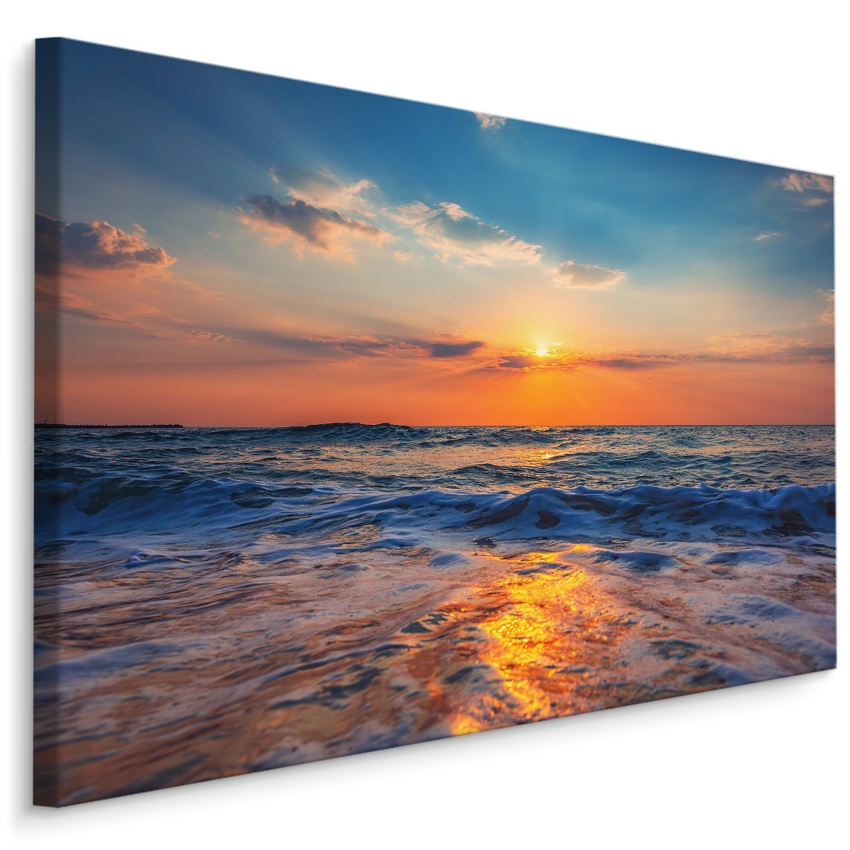 MyBestHome BOX Plátno Krásný Východ Slunce Nad Mořem Varianta: 30x20
