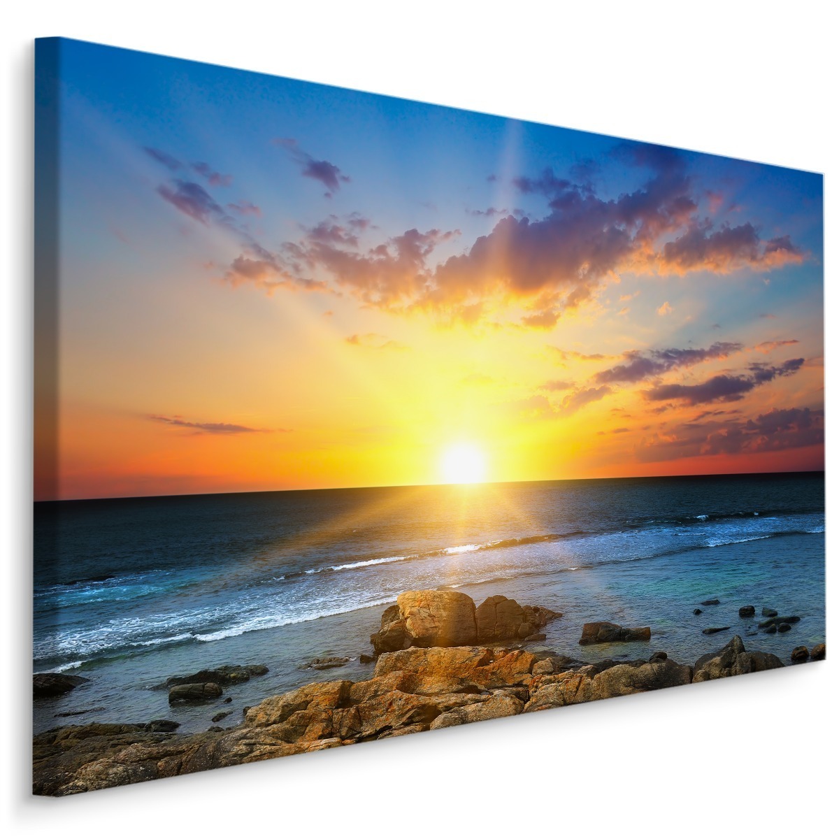 MyBestHome BOX Plátno Východ Slunce Na Pobřeží Varianta: 120x80