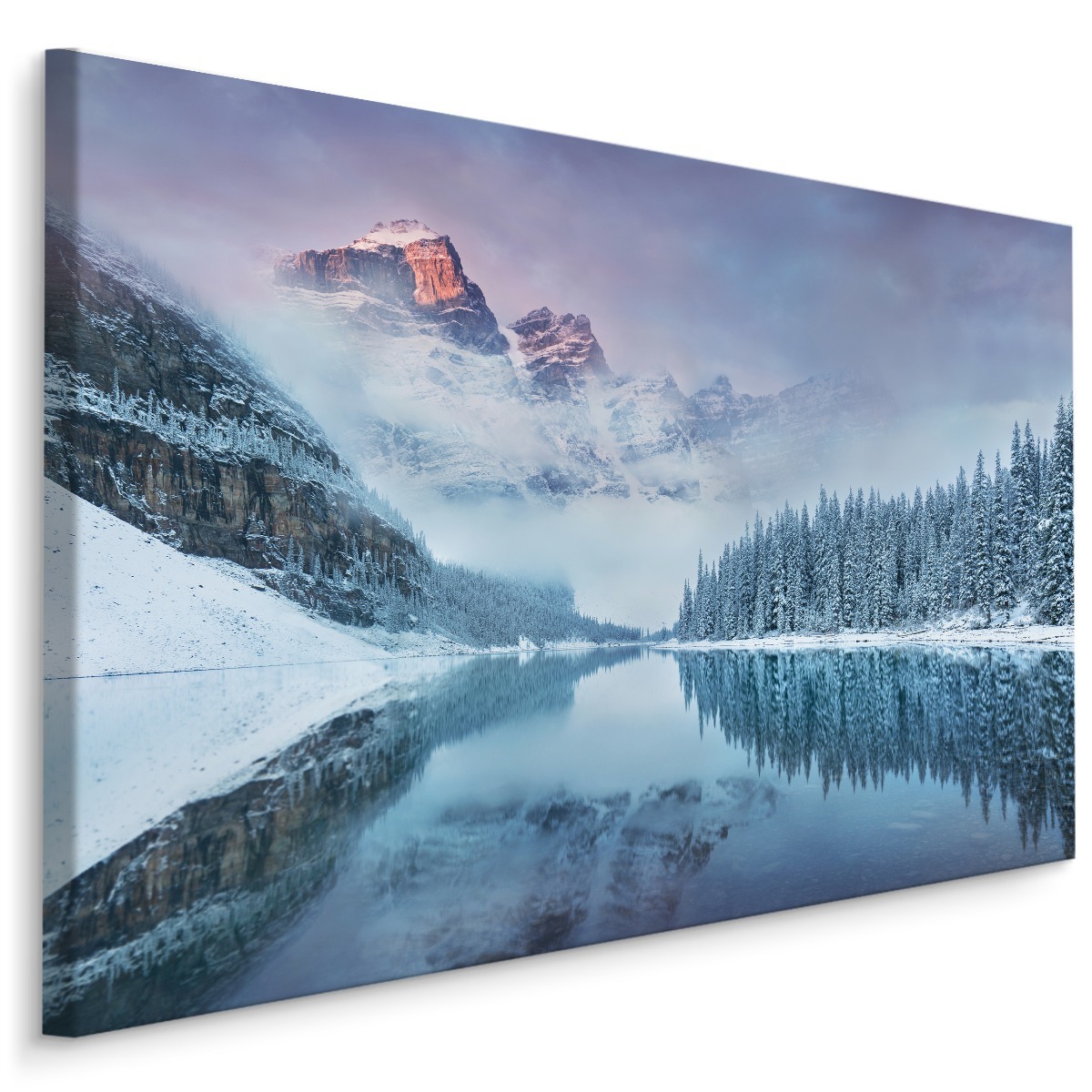 MyBestHome BOX Plátno 3D Zimní Horská Krajina Varianta: 30x20