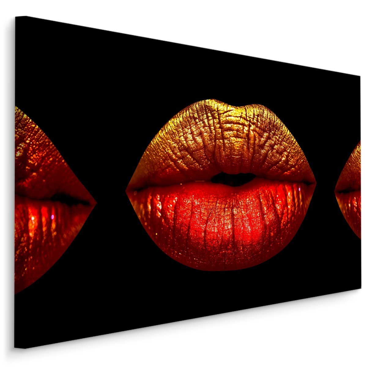 MyBestHome BOX Plátno Painted Lips Varianta: 90x60