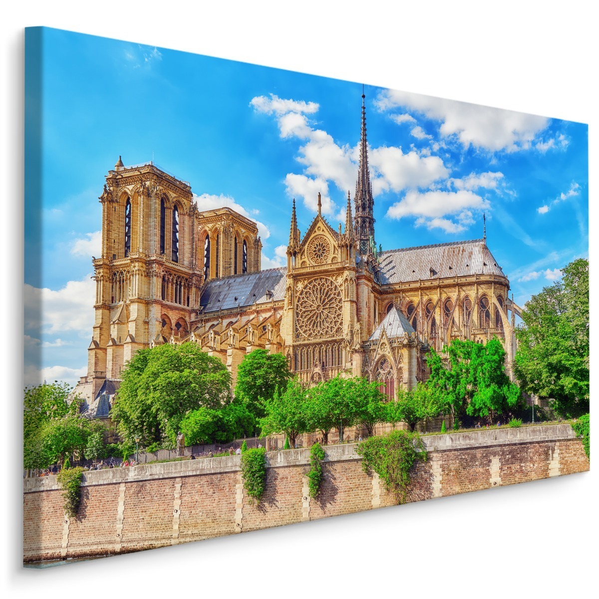 MyBestHome BOX Plátno Katedrála Notre Dame V Paříži Varianta: 90x60