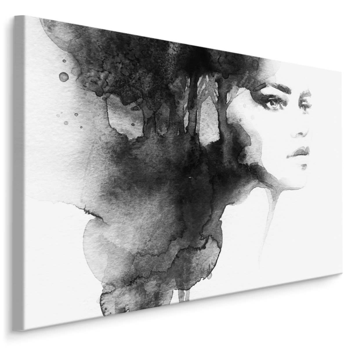 MyBestHome BOX Plátno Černobílý Portrét Ženy Varianta: 90x60