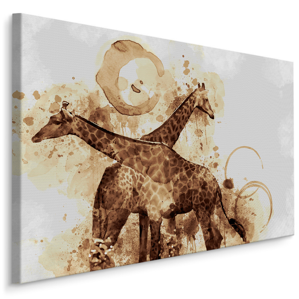 MyBestHome BOX Plátno Žirafy - Moderní Umění Varianta: 90x60
