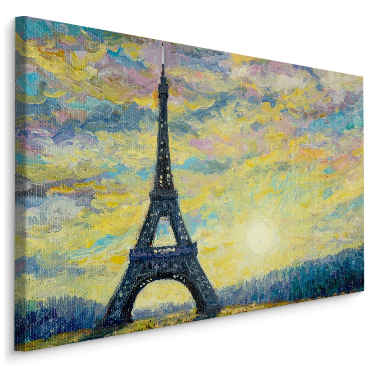 MyBestHome BOX Plátno Eiffelova Věž A Západ Slunce Varianta: 30x20