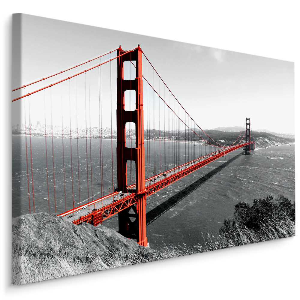 MyBestHome BOX Plátno Most Golden Gate V San Franciscu Varianta: 90x60