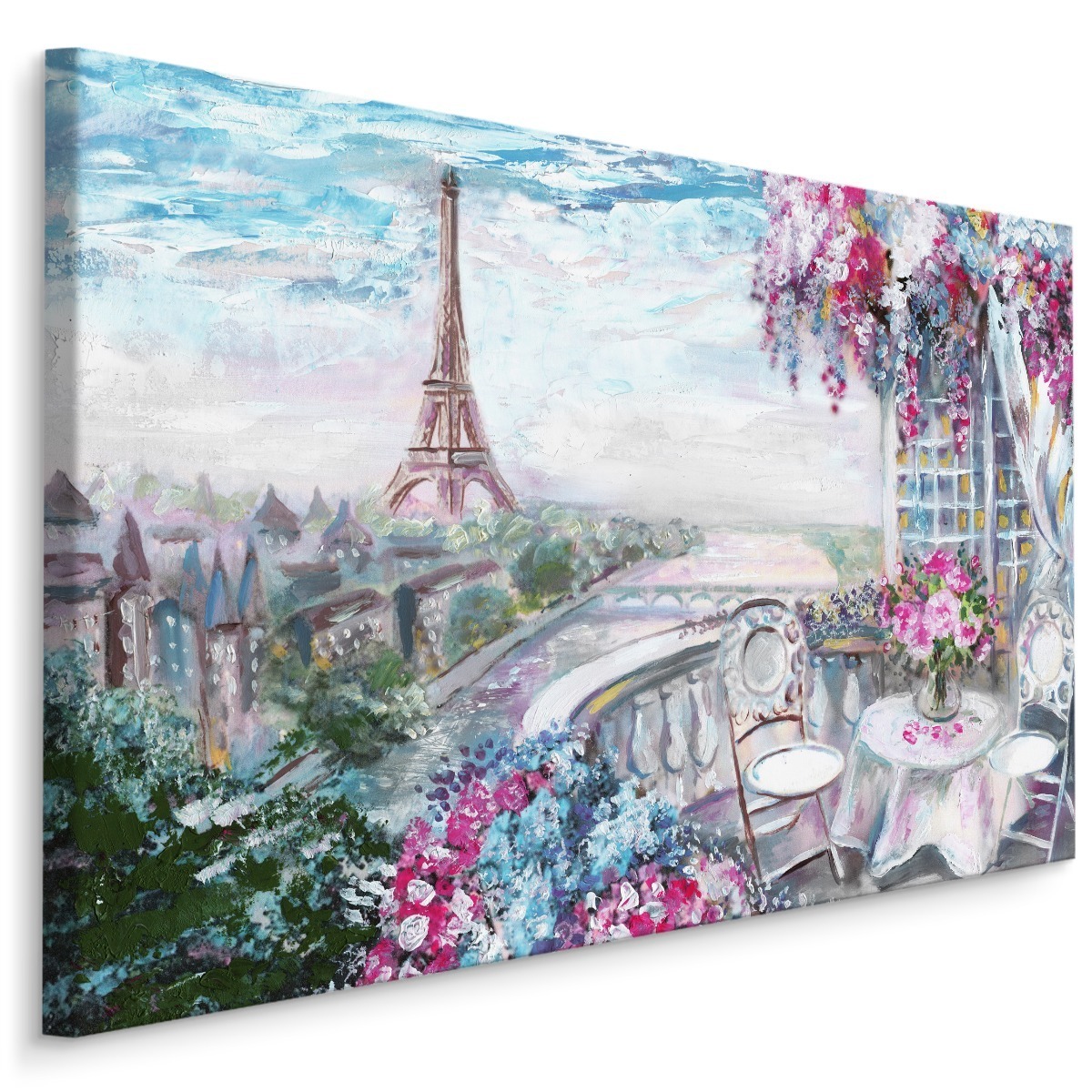 MyBestHome BOX Plátno Pohled Na Eiffelovu Věž Varianta: 90x60