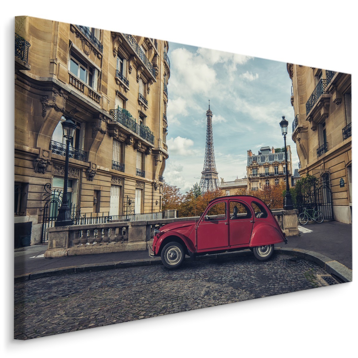 MyBestHome BOX Plátno Auto A Architektura Paříže Varianta: 90x60