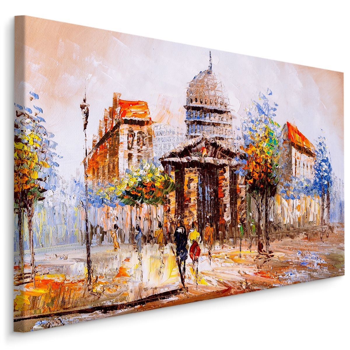 MyBestHome BOX Plátno Pařížské Ulice Jako Malované Varianta: 90x60