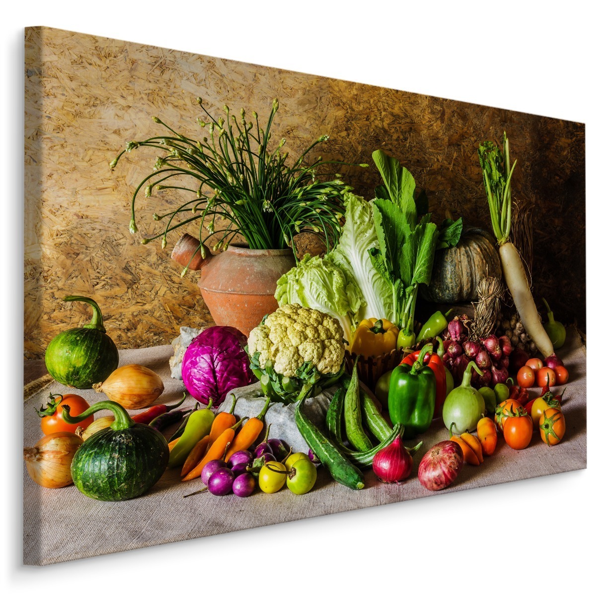 MyBestHome BOX Plátno Zelenina Od Všeho Trochu Varianta: 90x60