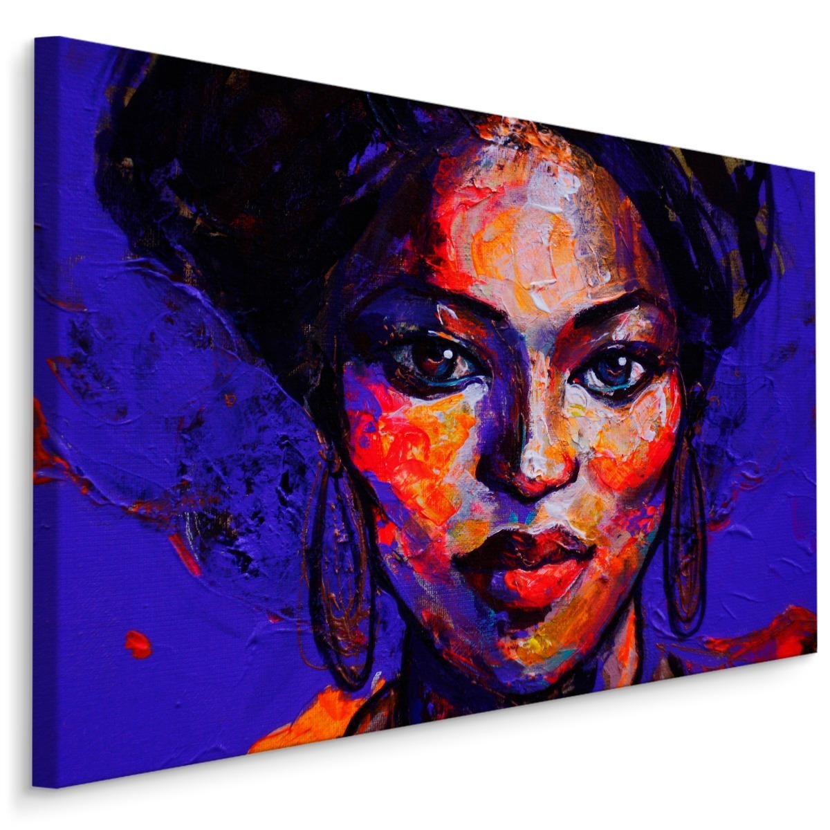 MyBestHome BOX Plátno Ženský Portrét V Abstraktní Podobě Varianta: 90x60