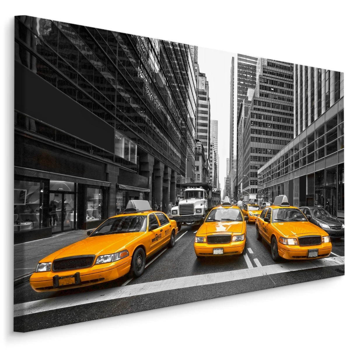 MyBestHome BOX Plátno Žluté Taxíky V Centru New Yorku Varianta: 30x20