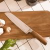 MOOKA | japonský nůž santoku s dřevěnou rukojetí | 31 cm | AW22 835358