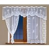 Dekorační komplet žakárových záclon s řasící páskou JANET