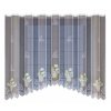 Dekorační žakárová záclona s řasící páskou ADRIA 145 bílá 300x145 cm MyBestHome