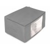Úložný box-organizér na lůžkoviny a oblečení, světle šedá, 60x45x30 cm Mybesthome