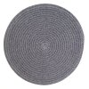 Prostírání kulaté LIMA šedá Ø 38 cm Mybesthome