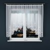 Dekorační oblouková krátká záclona na žabky BERENIKA bílá 330x140 cm MyBestHome