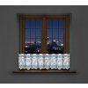 Dekorační vitrážová žakárová záclona HAREM 30 bílá 300x30 cm (cena za spodní díl) MyBestHome