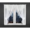 Dekorační krátká záclona s řasící páskou SANDRA bílá 400x155 cm MyBestHome