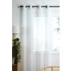 Dekorační záclona s kroužky LINWOOD bílá 140x260 cm (cena za 1 kus) France
