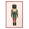 Sada vánočních kuchyňských utěrek | NUTCRACKER | s louskáčkem - bavlna| 2*45x65 cm | 832982  Cena za 2 kusy v balení