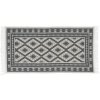 Kusový oboustranný vzorovaný koberec - běhoun KILIM RAM tmavě šedá 70x140 cm Multidecor