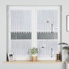 Dekorační metrážová vitrážová záclona EMILA bílá výška 50 cm MyBestHome