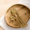 Sada příborů | FABRO | zlatá | 24 kusů | 890746  Cena za 24 kusů v balení